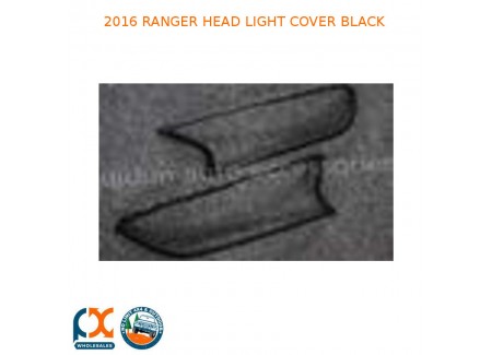 2016 Ranger Head Light Cover Black